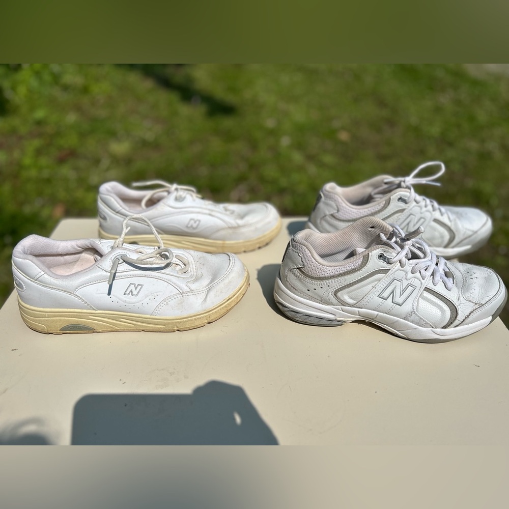 New Balance White Sneakers BOTH FOR 15